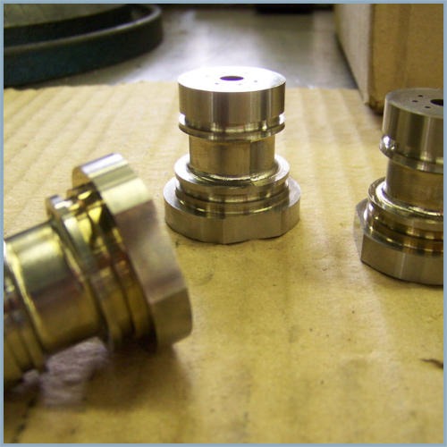 Lathe detail — Mier Machine and Tool