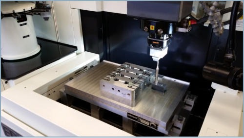 Ram EDM electrode detail — Mier Machine and Tool