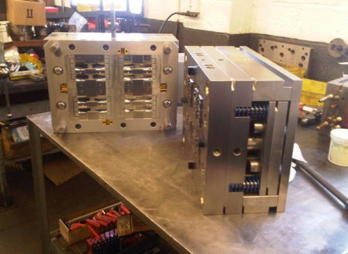 Finished structural panel mold